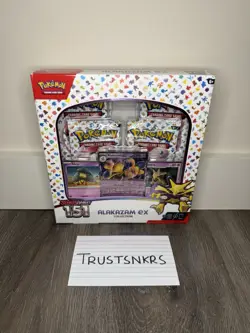 Pokemon TCG Scarlet & Violet - 151 - Alakazam EX Collection Box ✅SEALED✅ - Image 1