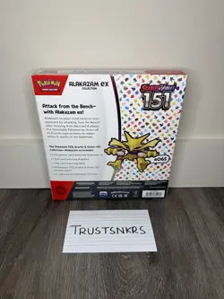 Pokemon TCG Scarlet & Violet - 151 - Alakazam EX Collection Box ✅SEALED✅ - Image 2