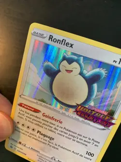 Carte Pokemon : Ronflex SWSH068 Promo Epee & Bouclier Francaise NEUF - Image 2
