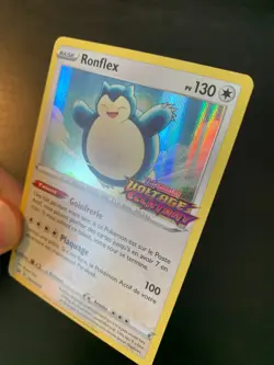 Carte Pokemon : Ronflex SWSH068 Promo Epee & Bouclier Francaise NEUF - Image 3