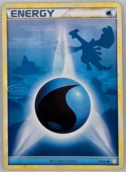 Water Energy 117/123 Common HeartGold & SoulSilver Pokemon Near Mint - Image 1