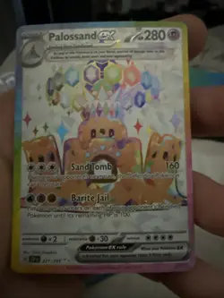 Palossand ex - 221/191 - Pokemon Surging Sparks Full Art Ultra Rare NM - Image 1