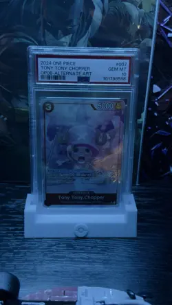 2024 ONE PIECE TONY TONY CHOPPER ALTERNATE ART OP08-TWO LEGENDS #007 PSA 10 - Image 2
