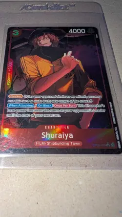 SHURAIYA - One Piece OP06-009 - AA Alt Art Super Rare SR - Wings of the Captain - Image 2