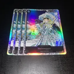 One Piece CCG Helmeppo SR OP11-092 a Fist of Divine Speed English Playset - Image 1