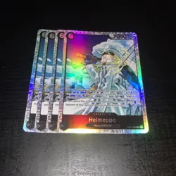 One Piece CCG Helmeppo SR OP11-092 a Fist of Divine Speed English Playset - Image 2