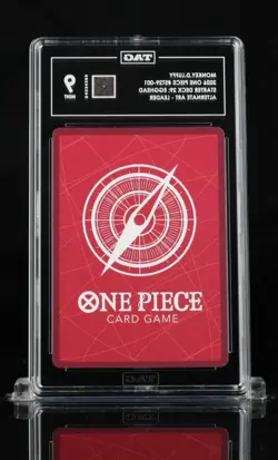 ONE PIECE MONKEY D. LUFFY 2026 STARTER DECK ST29 #001 BLACK/WHITE ALT ART PSA 10 - Image 2