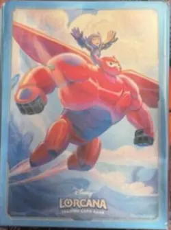 Baymax Armored Companion Foil Sleeves - Lorcana Continental Exclusive!! RARE🔥🫢 - Image 3