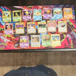 Pokemon TCG Lot 17 vintage JP cards 1996 Electabuzz Beedrill Fearow holo HP-DMG - Image 1