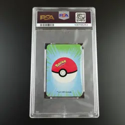 PSA 10 Wartortle 6 of Spades Graded Pokemon Mini Bicycle Card - Image 3