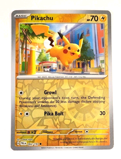 Pikachu - 062/193 - Reverse Holo - SV02: Paldea Evolved - Pokemon Card_38 - Image 1