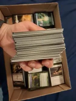 MTG Magic The Gathering Bulk Cards Over 1000 Old And New Including Land Cards - Image 3