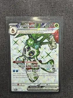 Pokemon TCG Froslass EX Paradox Rift 217/182 Holo Ultra Rare Card - Image 1