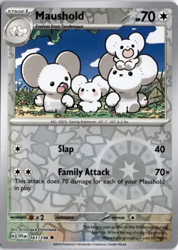 Maushold 161/198 SV01: Scarlet & Violet Base Set Pokemon Card TCG - Image 1