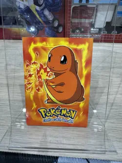 Topps Pokemon #04 Charmander 1999 Movie Card - Image 1