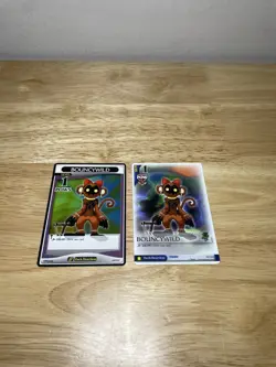 Kingdom Hearts TCG - Break of Dawn 2 "Bouncywild" Trading Cards 95/162C & 44/91C - Image 1