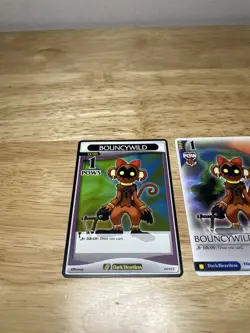 Kingdom Hearts TCG - Break of Dawn 2 "Bouncywild" Trading Cards 95/162C & 44/91C - Image 2