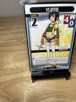 Kingdom Hearts TCG Square Enix “Yuffie” Level 2 - 31/128R Disney Trading Card - Image 3