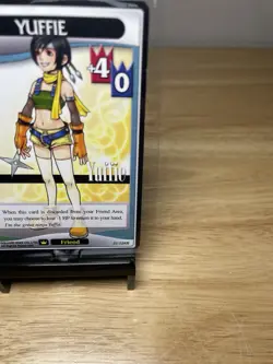 Kingdom Hearts TCG Square Enix “Yuffie” Level 2 - 31/128R Disney Trading Card - Image 4