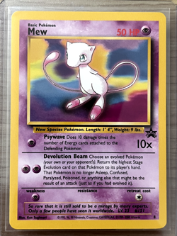 Mew #8 Black Star Promo Pokemon Card - Image 1