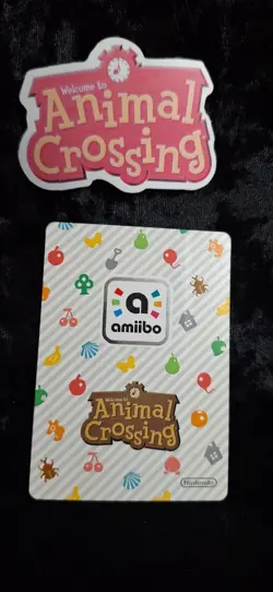Animal Crossing Nintendo Amiibo Card Victoria #280 Regular Card Stock Authentic - Image 2
