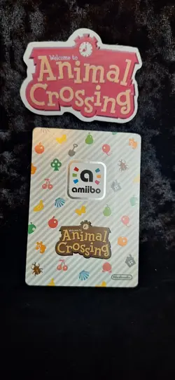 Animal Crossing Nintendo Amiibo Card Cyrus #210 SP Holo Card Stock Authentic - Image 3