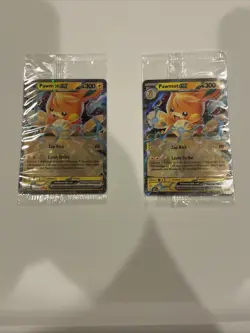 (2) Pawmot ex 073/197 SV03: Obsidian Flames Holo SEALED PROMO Pokemon Cards - Image 1
