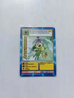 Aruraumon Carte Digimon Francais Bandai 2000 Bo-111 Serie 3 French Card - Image 1