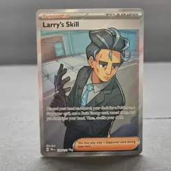 Pokemon Trainer Larrys Skill Card 139/131 PRE Prismatic Evolutions NM - Image 2