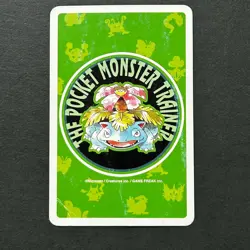 S5792 Onix 7 of Clubs Green Venusaur Deck Playing Poker Card Pokemon M26 - Image 2