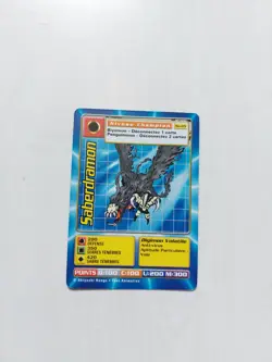 Saberdramon Carte Digimon Francais Bandai 2000 Bo-119 Serie 3 French Card - Image 1