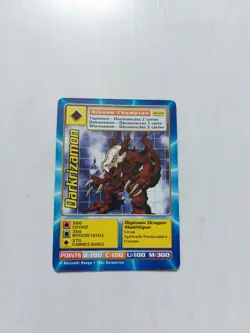Darkrizamon Carte Digimon Francais Bandai 2000 Bo-124 Serie 3 French Card - Image 1
