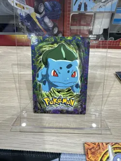 Topps Pokemon The First Movie #1 Bulbasaur Card - Image 1