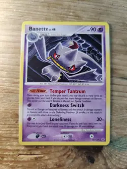 Banette Lv.48 Platinum 19/127 Regular Rare EX Pokemon TCG Trading Card - Image 1
