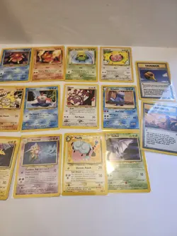 26 Vintage WOTC Pokemon Card Lot Neo Revelation Neo Genesis - Image 3
