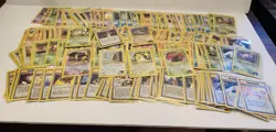 Vintage WOTC Pokemon Gym Heroes / Gym Challenge card lot featuring 195 total... - Image 1
