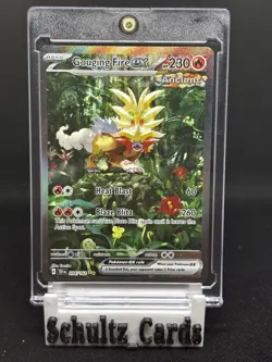 Gouging Fire ex - 204/162 - SIR - Temporal Forces - Pokemon Card - NM/M - Image 1