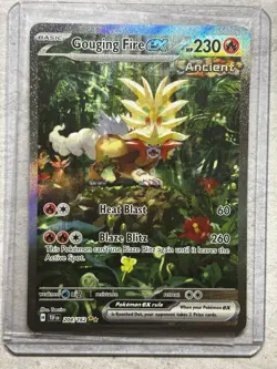 Gouging Fire ex - 204/162 - SIR - Temporal Forces - Pokemon Card - NM/M - Image 2