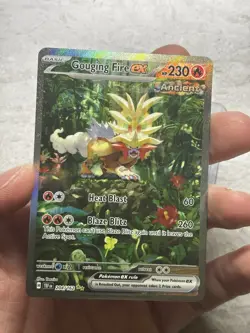 Gouging Fire ex - 204/162 - SIR - Temporal Forces - Pokemon Card - NM/M - Image 4