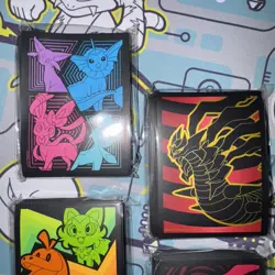 Lot Of 5 Pokemon ETB Mixed Card Sleeves NEW SEALED, Evolving Skies & Others X325 - Image 2