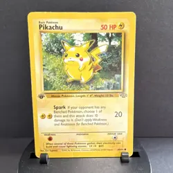 Pokemon TCG Pikachu Jungle 60/64 Basic 50 HP Common Ken Sugimori English Card - Image 1