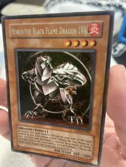 Yu-Gi-Oh! Yugioh Card Horus The Black Flame Dragon LV4 SOD-EN006 - Image 2