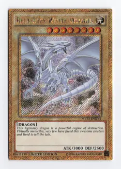 Blue-Eyes White Dragon MVP1-ENGV4 Gold Rare Limited Edition Yugioh TCG Card NM - Image 1