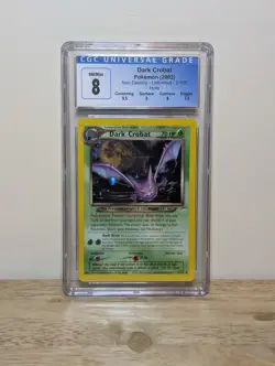 CGC 8 Dark Crobat Neo Destiny 2/105 Holo 2002. Pokemon Card. PSA BGS - Image 1