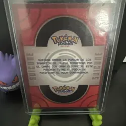 Pokemon Spanish Pokedex Card: Suicune! Cracked Ice MINT - Image 2