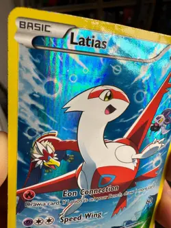 Pokemon Latias TCG Full Art Holo Black Star Promo Card XY78 - Image 3