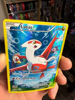 Pokemon Latias TCG Full Art Holo Black Star Promo Card XY78 - Image 5