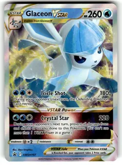 Glaceon VSTAR - SWSH197 Promo Holo NM Pokemon SWSH: Sword & Shield Promo Cards - Image 1