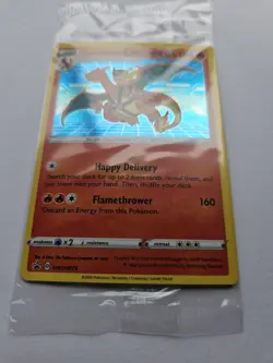 Pokemon SWSH075 Charizard Promo Holo Card Special Delivery Charizard - Image 3