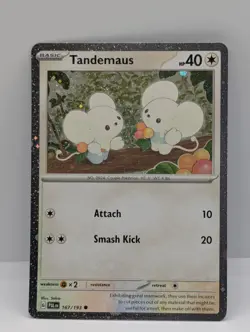 TANDEMAUS (COSMOS FOIL) 167/193 HOLO PALDEA EVOLVED POKEMON NM/M - Image 1